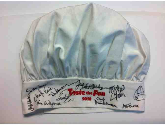 Chefs of San Diego autographed chef hat