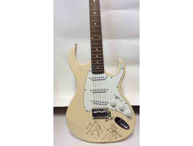Guitar autographed by the Summerland Tour bands: Gin Blossoms, Everclear, Sugar Ray & Lit