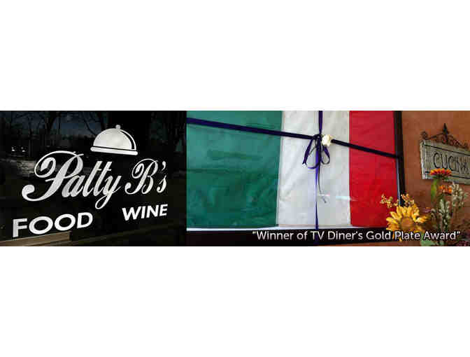 $40 Gift Certificate to Patty B's Food and Wine