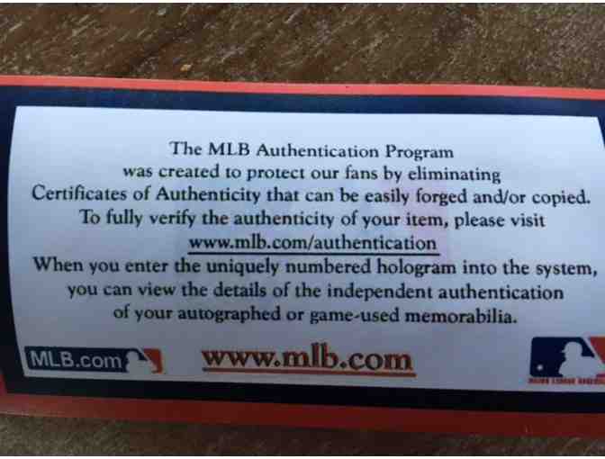 David Ortiz Autographed Marucci Game Model Bat