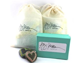 Amy Komar Painted Stone Hearts Set *Online Only*