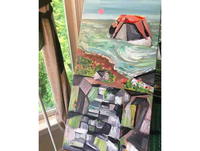 'Untitled Rest' Painting by Charlyne Yi