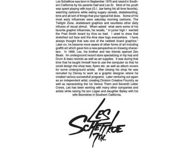 Painting by Les Schettkoe