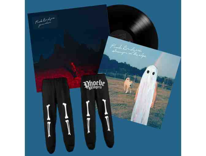 Autographed Album and Phoebe Bridgers Merch Package