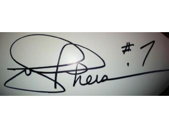 Autographed Football by Joe Theismann, Washington Redskins Quarterback