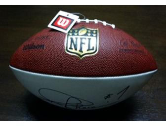 Autographed Football by Joe Theismann, Washington Redskins Quarterback