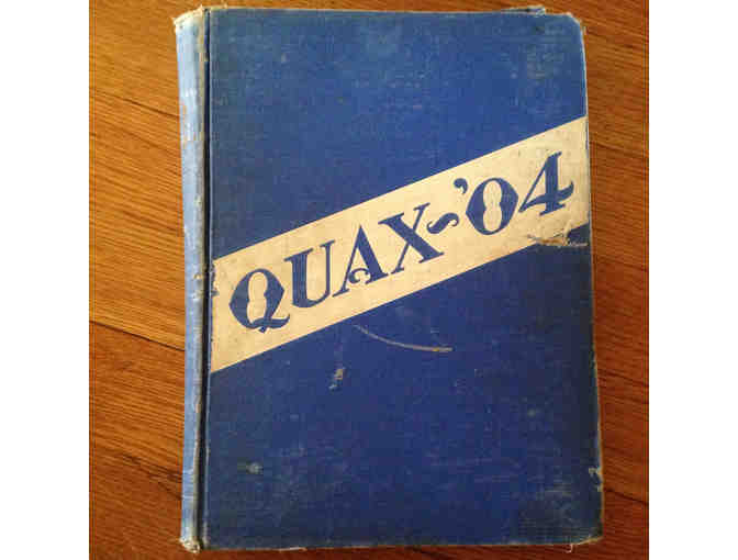 Naming Rights to the 1904  Drake Quax Yearbook to be displayed in the Alumni Room