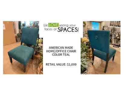 Teal Home/Office Chair from Spaces Interior Design