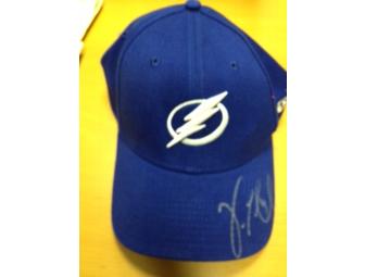 Tampa Bay Lighting-Autographed Puck, Hat and Photograph