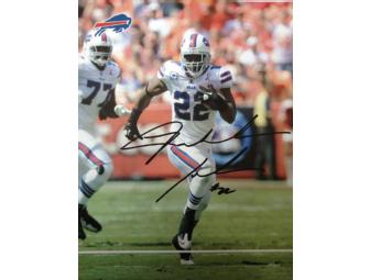 Buffalo Bill - Ryan Fitzpatrick & Fred Jackson Laser Signed Photos and 2011 Yearbook