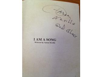 Aaron Neville Autographed Book and CD