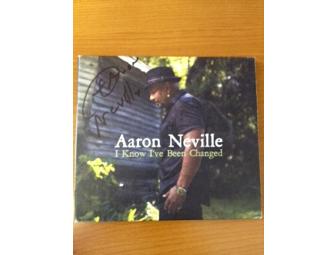Aaron Neville Autographed Book and CD