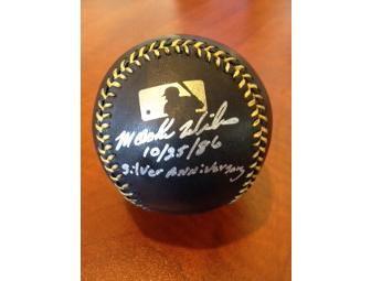 Mookie Wilson Autographed Baseball