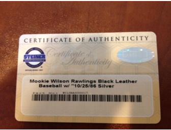 Mookie Wilson Autographed Baseball