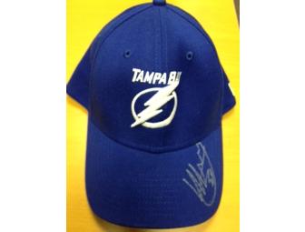 Tampa Bay Lighting-Autographed Puck, Hat and Photograph