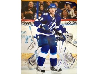 Tampa Bay Lighting-Autographed Puck, Hat and Photograph