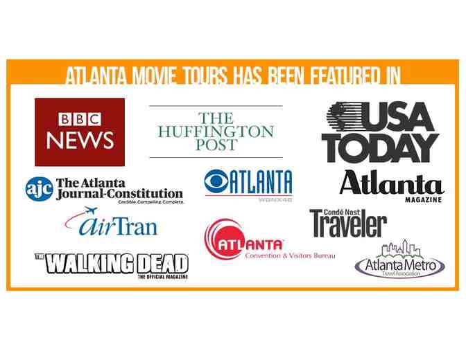Two tickets to Atlanta Movie Tours (Atlanta, GA)