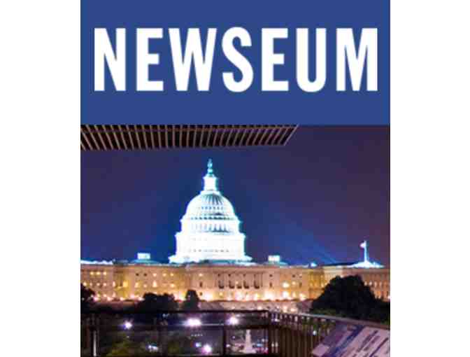 Certificate for Two General Admission Tickets to the Newseum (Washington DC)