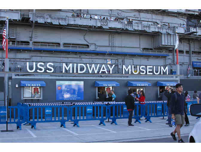One Family Pack of Four Guest Passes to the USS Midway Museum (SAN DIEGO, CA)