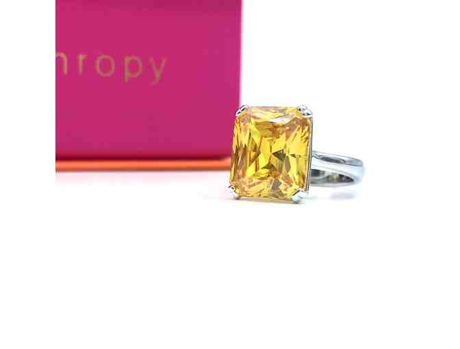 Citrine Cocktail Ring size 7