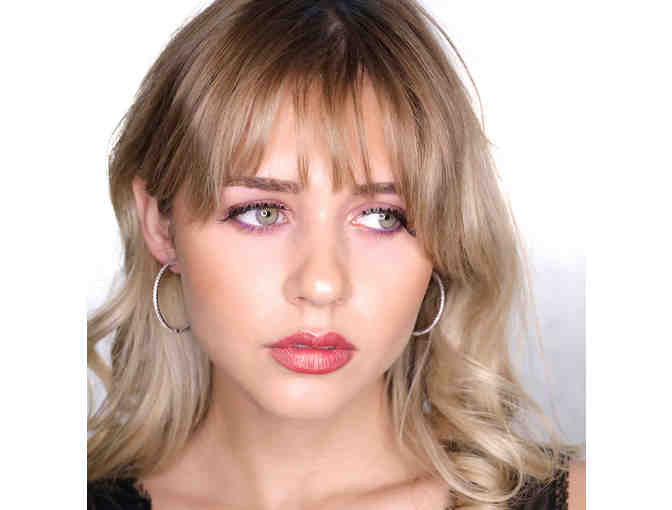 Dazzle All Day 1.5' / white (earrings with lever back)