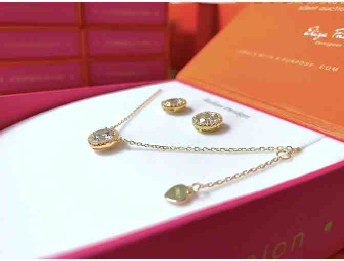 Modern Classic Set (necklace and earrings)