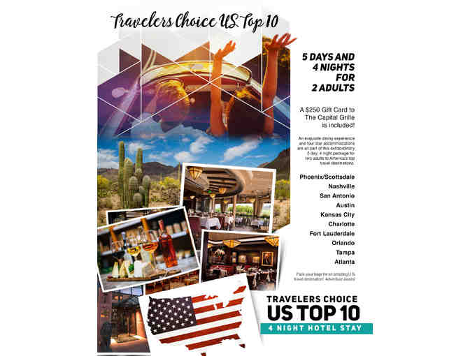 Travelers Choice US Top Travel Destinations for Two