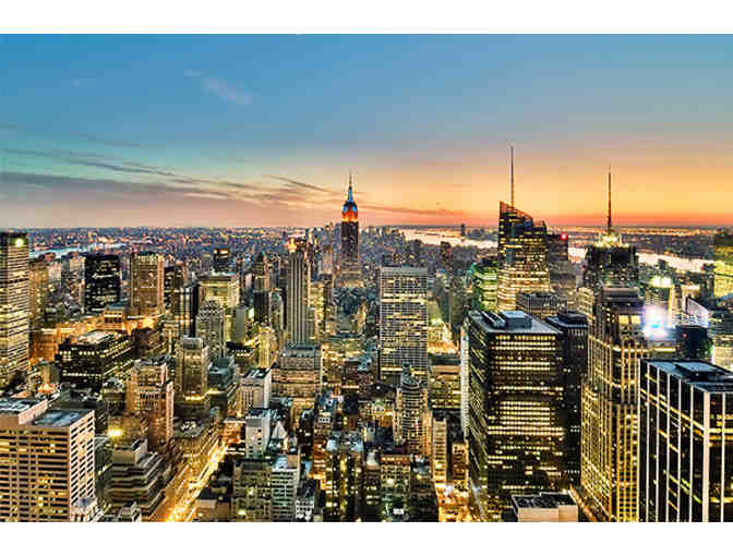Top of the Rock Observation Deck at Rockefeller Center