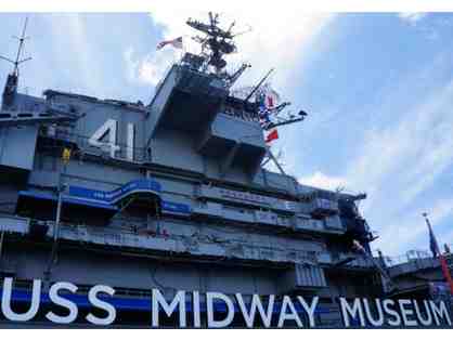 USS Midway Museum Pass for family of four (San Diego, CA)