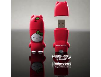 Set of 5 4GB Hello Kitty MIMOBOT USB Flash Drives