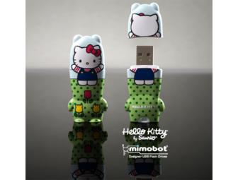Set of 5 4GB Hello Kitty MIMOBOT USB Flash Drives