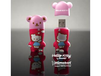 Set of 5 4GB Hello Kitty MIMOBOT USB Flash Drives