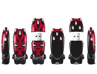 Set of five 4GB Star Wars MIMOBOT USB Flash Drives
