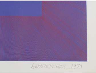 Purple with Red -Richard Anuszkiewicz.