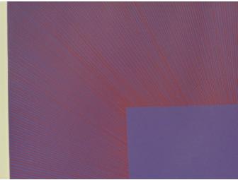 Purple with Red -Richard Anuszkiewicz.