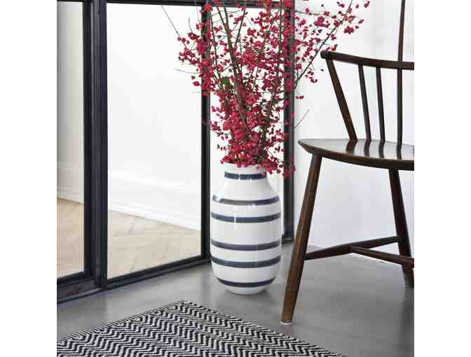 KAHLER vase, Omaggio, Granite Grey, Design Reckweg&Nordentoft (large)