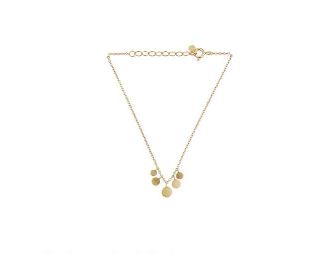 3 piece handmade jewelry set, Mini Coin,  from designer Pernille Corydon