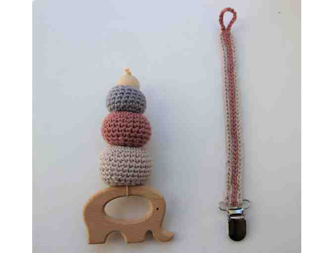 2 Piece Handmade Crochet Baby Set
