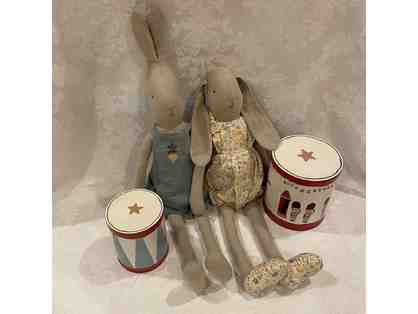 Maileg Bunnies and Cans