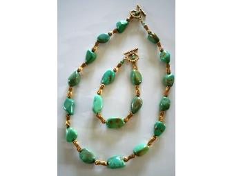 Lovely Turquoise Necklace and Bracelet