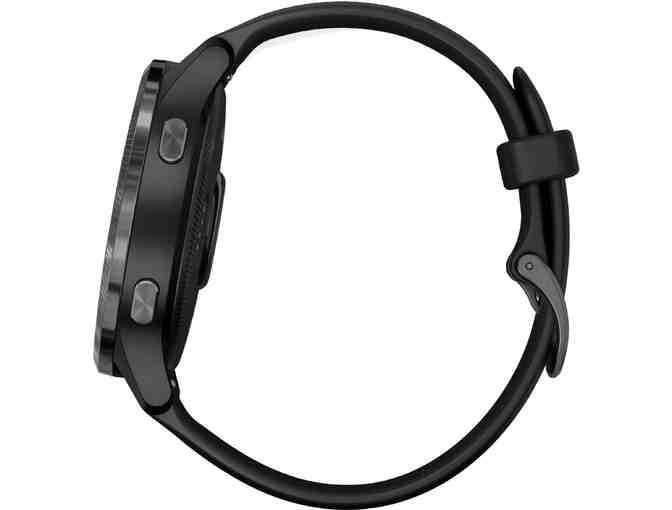 Garmin Venu Smartwatch 43mm Fiber-Reinforced Polymer - Black With Silicone Band