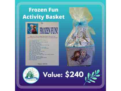 Frozen Fun Kid's Activity Basket