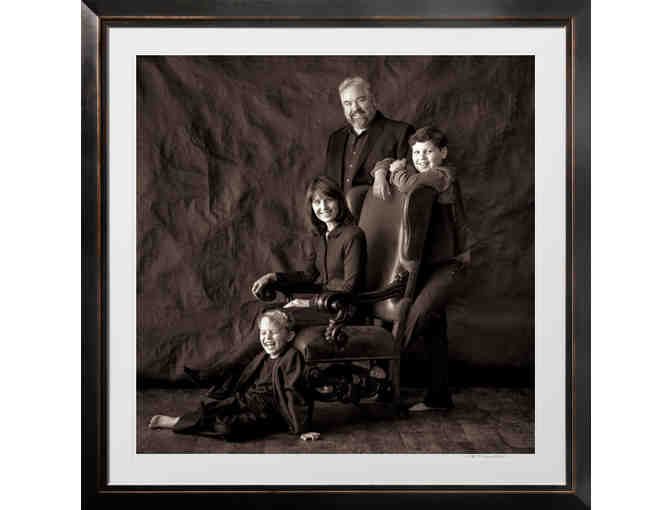 Fine Art Canvas Portrait of Your Family by Mark Robert Halper