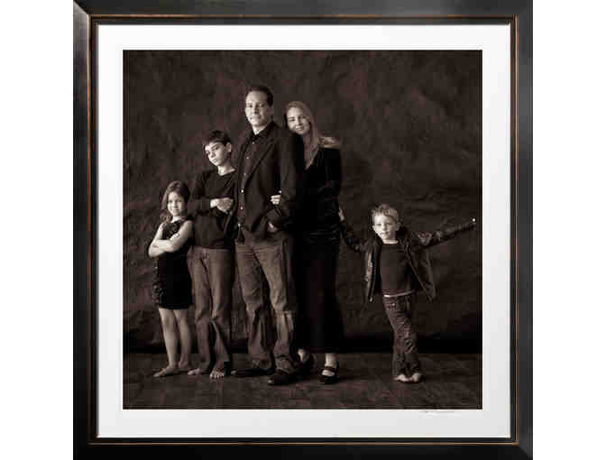 Fine Art Canvas Portrait of Your Family by Mark Robert Halper