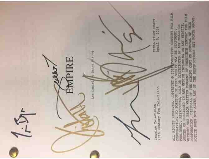 Empire Set Visit and Signed Script Package