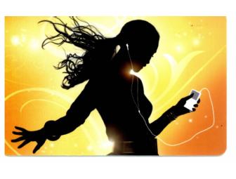 Audio system for iPod/iPhone + $50 iTunes gift card!