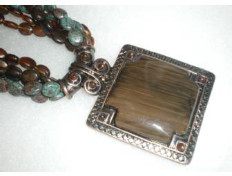 Necklace and earring set