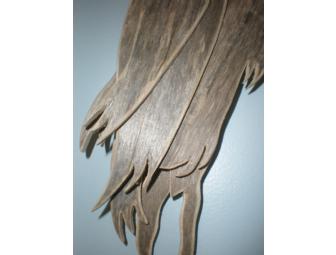 Egret wall hanging
