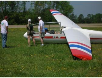 Glider flight!