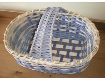 Small handwoven basket